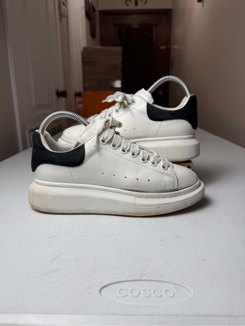 Unglued Alexander McQueen Oversized Sneaker White Sz 38 / US 8